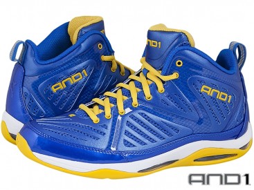 Boty AND1 ME8 Empire Mid blue/yellow 