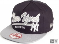 New Era Script Logo  NY Yankees Snapback Cap